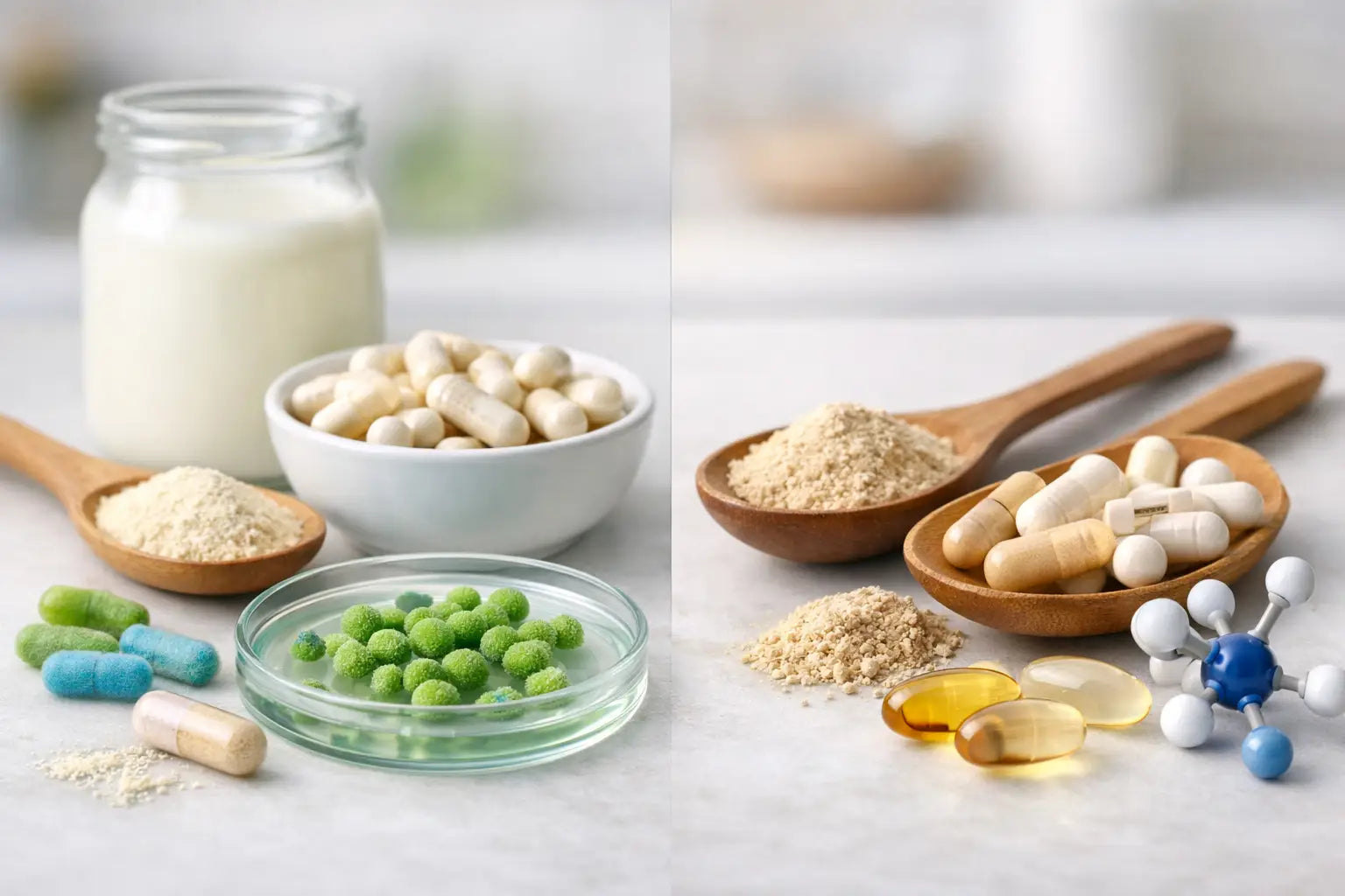 Probiotics vs Digestive Enzymes Explained