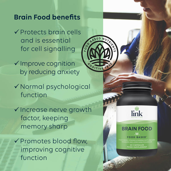 Brain Food, Food Based Vitamin And Mineral Natural Health, 54% OFF